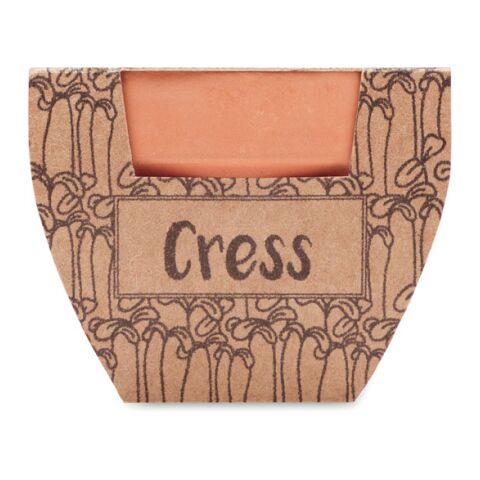 Pot avec graines de cresson bois | sans marquage | non disponible | non disponible | non disponible