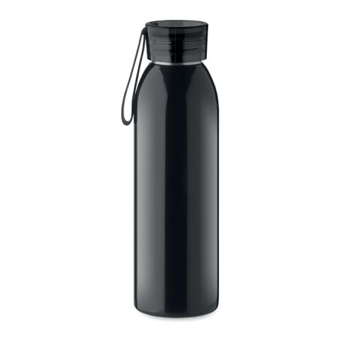 Bouteille en acier inox 650ml noir | sans marquage | non disponible | non disponible | non disponible