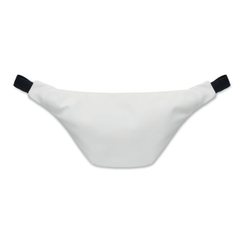 Sac banane en PU souple blanc | sans marquage | non disponible | non disponible