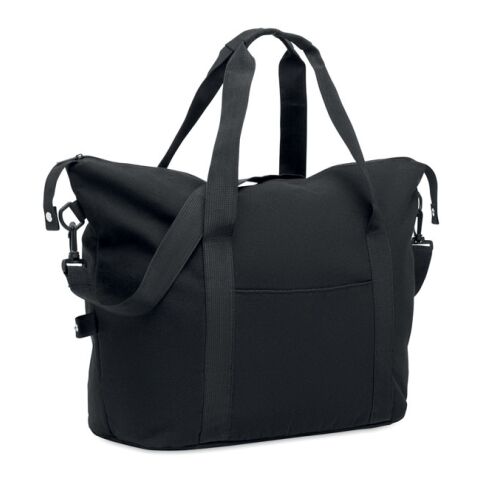 Sac weekend matériau recyclé noir | sans marquage | non disponible | non disponible | non disponible