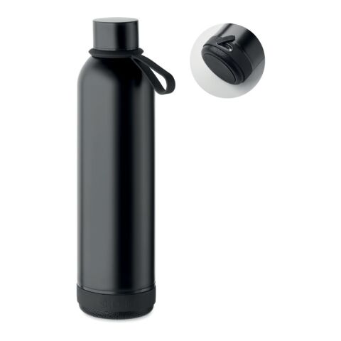 Bouteille double paroi 500ml noir | sans marquage | non disponible | non disponible | non disponible