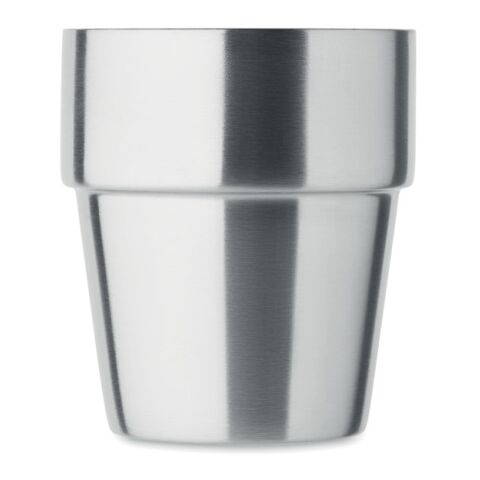 Gobelet double paroi 250 ml argent mate | sans marquage | non disponible | non disponible | non disponible