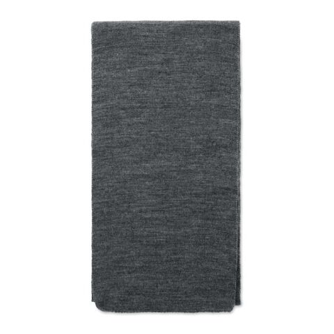 Echarpe en polyester RPET blanc/noir | sans marquage | non disponible | non disponible | non disponible