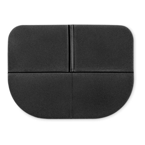 Coussin de siège pliable noir | sans marquage | non disponible | non disponible