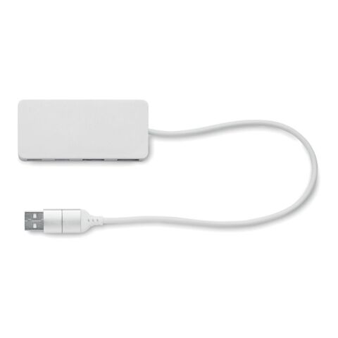 Hub USB 4 ports 27,5 cm bois | sans marquage | non disponible | non disponible | non disponible