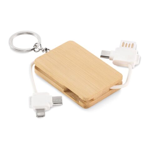 Porte-clés et câble de charge bois | sans marquage | non disponible | non disponible | non disponible