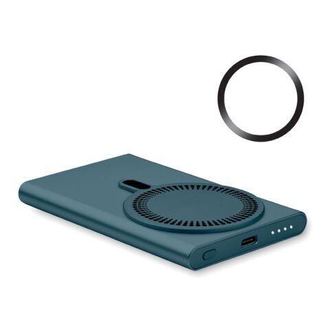 Chargeur sans fil powerbank bleu | sans marquage | non disponible | non disponible | non disponible