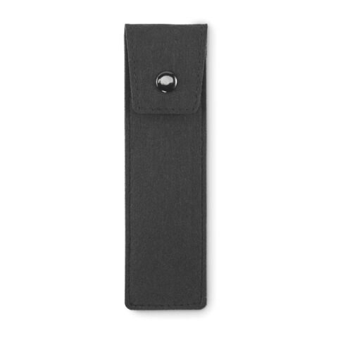 Etui à crayons en feutre RPET noir | sans marquage | non disponible | non disponible | non disponible