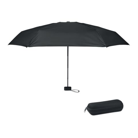 Parapluie pliable de 19 pouces noir | sans marquage | non disponible | non disponible | non disponible