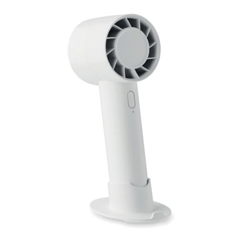 Ventilateur portable 2000 mAh blanc | sans marquage | non disponible | non disponible | non disponible