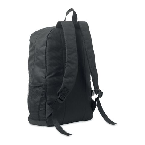 Sac à dos polyester 600D RPET noir | sans marquage | non disponible | non disponible | non disponible