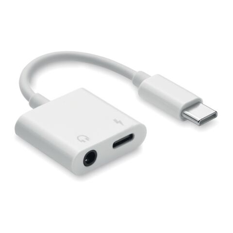 Répartiteur audio ABS type C blanc | sans marquage | non disponible | non disponible | non disponible