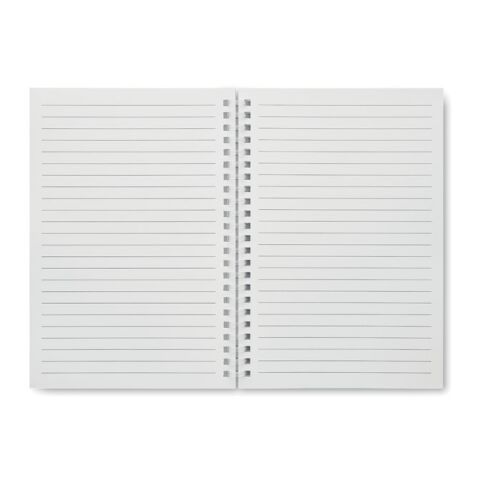 Cahier A5 en carton recyclé noir | sans marquage | non disponible | non disponible | non disponible