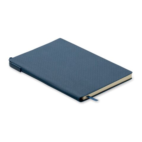Cahier A5 en PU avec stylo Marine foncé | sans marquage | non disponible | non disponible | non disponible