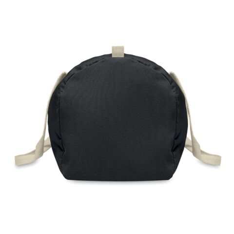 Sac de sport coton recyclé noir | sans marquage | non disponible | non disponible | non disponible