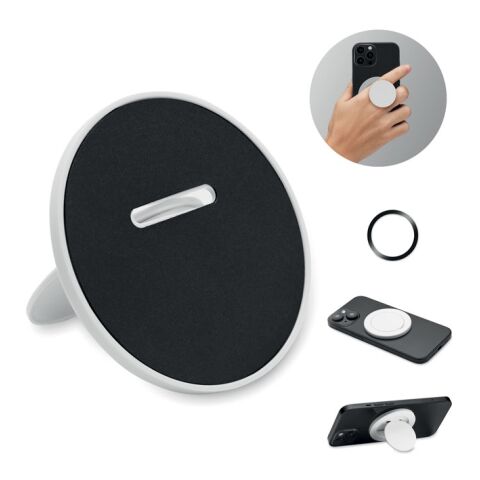 Support magnétique téléphone blanc | sans marquage | non disponible | non disponible | non disponible