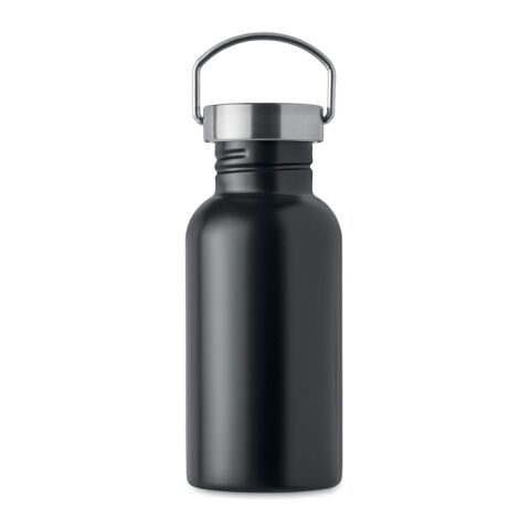 Bouteille simple paroi 500 ml noir | sans marquage | non disponible | non disponible | non disponible