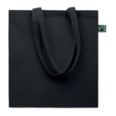Sac shopping Fairtrade 180 gr noir | sans marquage | non disponible | non disponible | non disponible