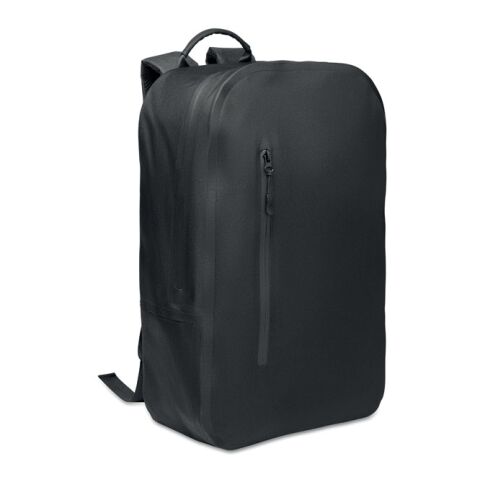 Sac à dos ordinateur 300D RPET noir | sans marquage | non disponible | non disponible | non disponible