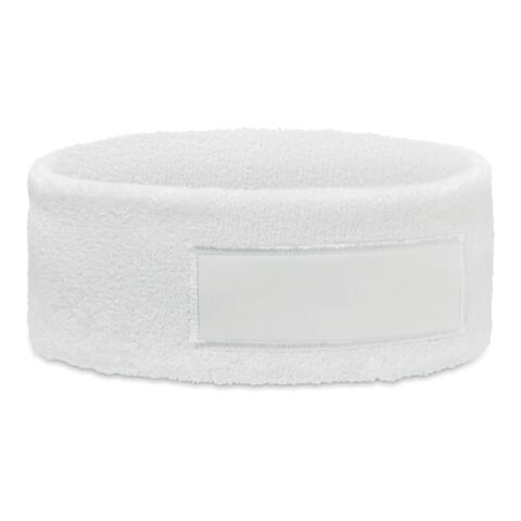 Bandeau en polycoton blanc | sans marquage | non disponible | non disponible | non disponible