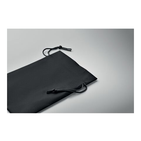 Petite pochette cadeau en RPET noir | sans marquage | non disponible | non disponible | non disponible
