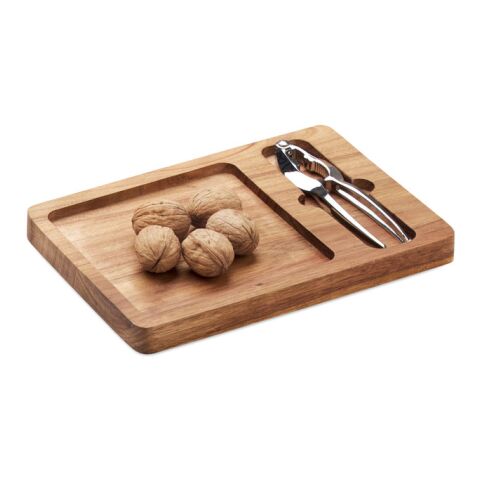 Set de casse-noix en acacia bois