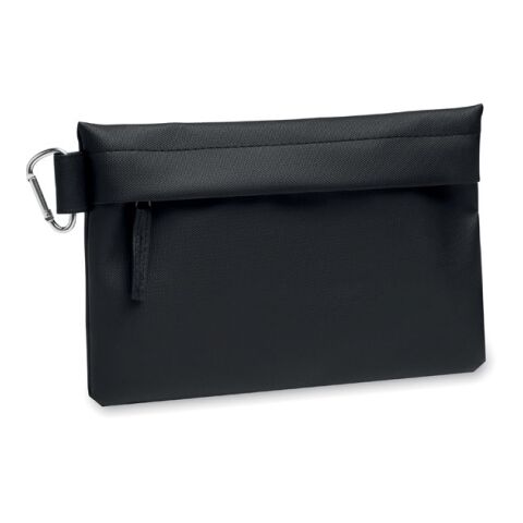 Pochette en 600D RPET noir | sans marquage | non disponible | non disponible | non disponible
