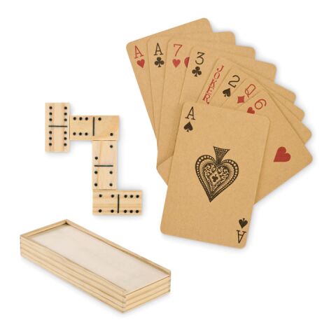 Jeu de dominos et de cartes bois | sans marquage | non disponible | non disponible | non disponible