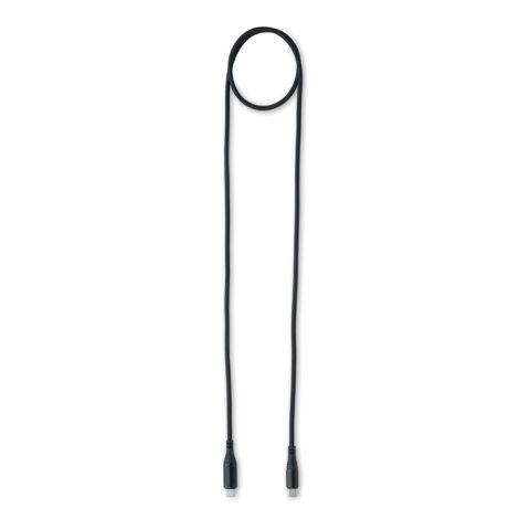 Câble de charge 100 W type C noir | sans marquage | non disponible | non disponible