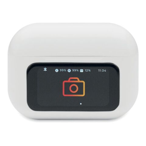 Ecouteurs TWS en ABS blanc | sans marquage | non disponible | non disponible | non disponible