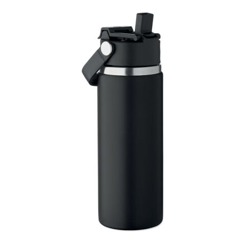 Bouteille double paroi 500 ml noir | sans marquage | non disponible | non disponible | non disponible