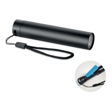 Lampe torche en aluminium noir | sans marquage | non disponible | non disponible