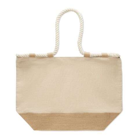 Sac de plage en toile beige | sans marquage | non disponible | non disponible | non disponible