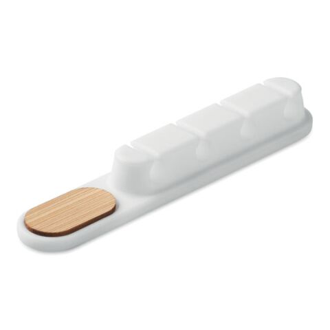 Séparateur câbles en silicone blanc | sans marquage | non disponible | non disponible | non disponible