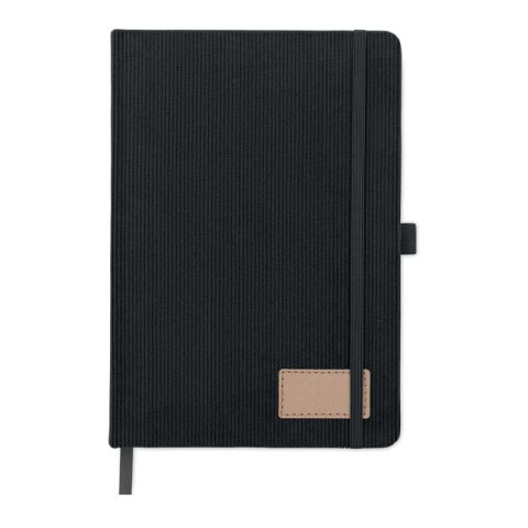 Carnet A5 rigide en RPET noir | sans marquage | non disponible | non disponible | non disponible