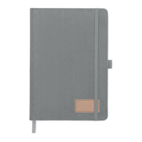 Carnet A5 rigide en RPET gris | sans marquage | non disponible | non disponible | non disponible