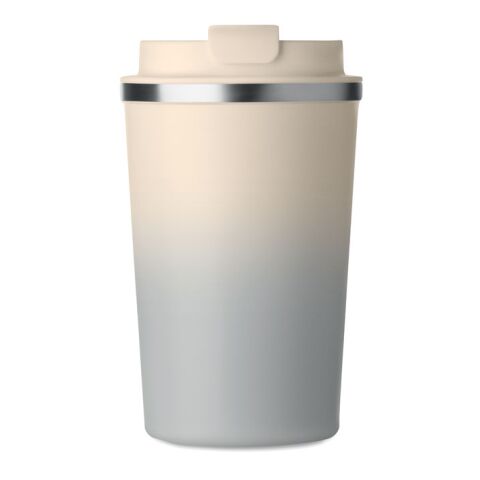Gobelet double paroi 350 ml gris | sans marquage | non disponible | non disponible | non disponible