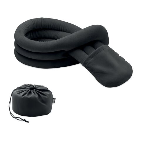 Coussin de voyage fléxible noir | sans marquage | non disponible | non disponible | non disponible