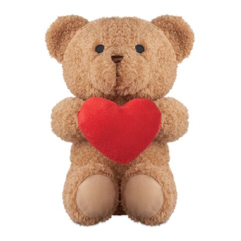 Grand Ourson avec cœur 23cm rouge | sans marquage | non disponible | non disponible | non disponible