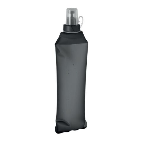 Bouteille d'eau pliable 500ml noir