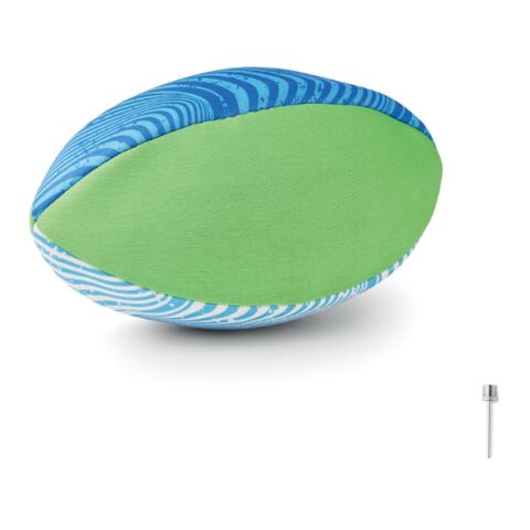 Ballon de rugby de plage multicolore | sans marquage | non disponible | non disponible | non disponible