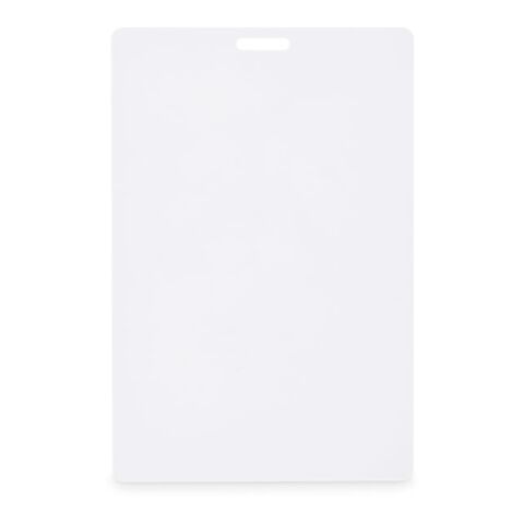 Badge lanyard 120 x 80mm blanc | sans marquage | non disponible | non disponible | non disponible