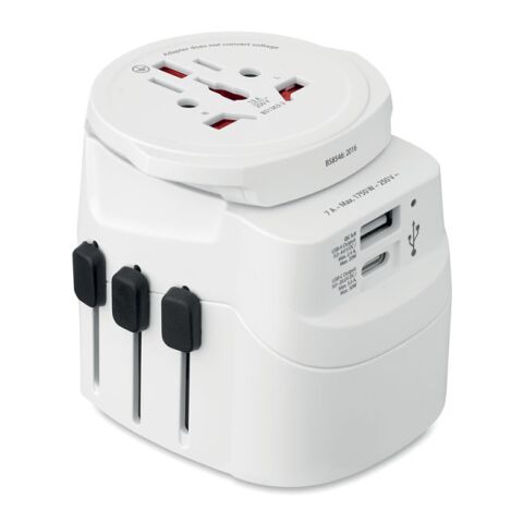 Adaptateur SKROSS® USB 30W PD blanc | sans marquage | non disponible | non disponible | non disponible