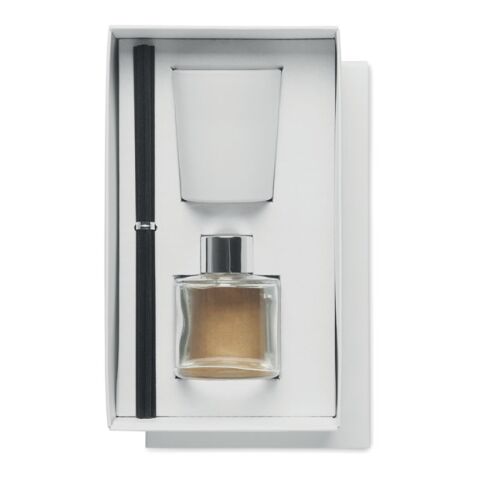 Set bougie et diffuseur blanc