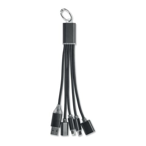 Porte-clés 3-en-1 noir