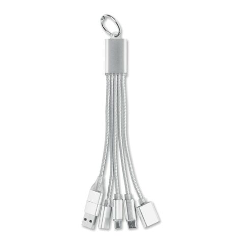 Porte-clés 3-en-1 argent