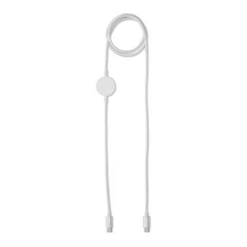 Câble 60W chargeur smartwatch blanc