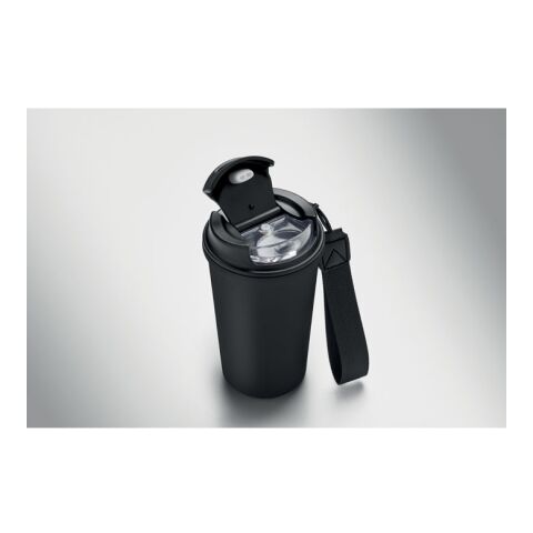 Gobelet en acier recyclé 400ml noir