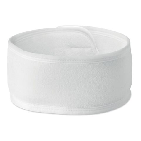 Bandeau réglable en microfibre blanc