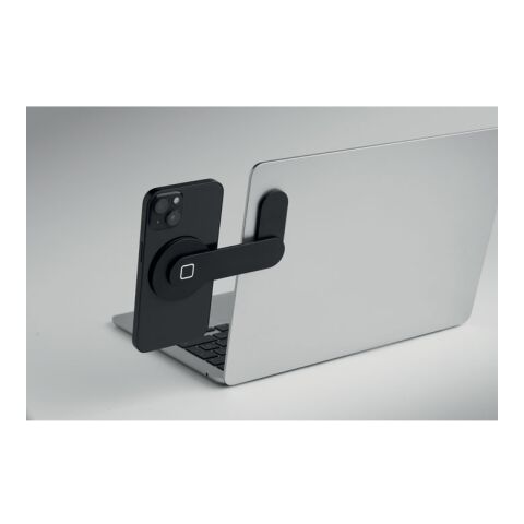 Support magnétique téléphone noir